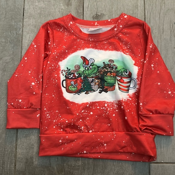 Kids Christmas Light Sweatshirt - Picture 1 of 2